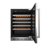24-inch Single Zone Wine Cooler, 46 Wine Bottle Capacity - (TWC24US) -