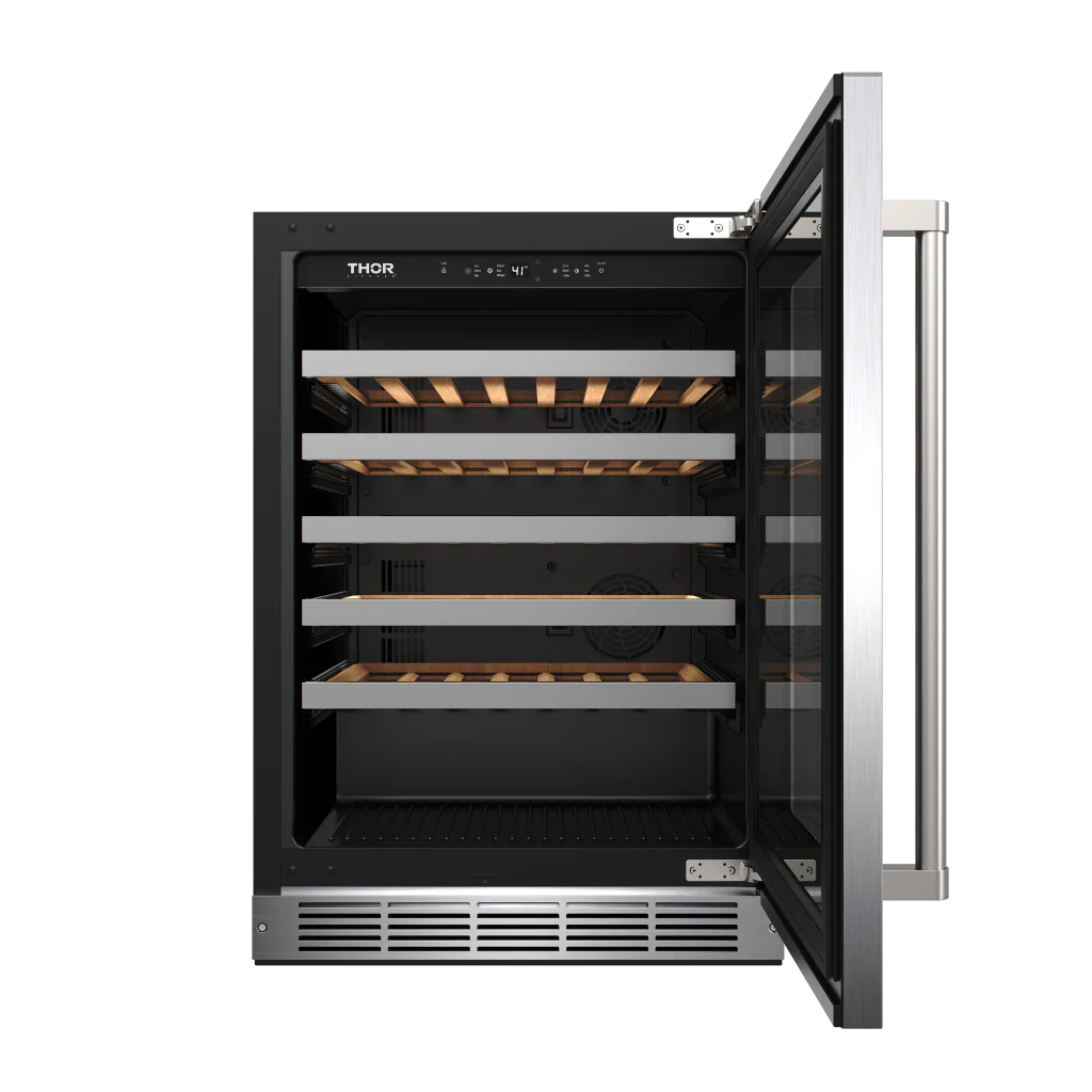 24-inch Single Zone Wine Cooler, 46 Wine Bottle Capacity - (TWC24US) -