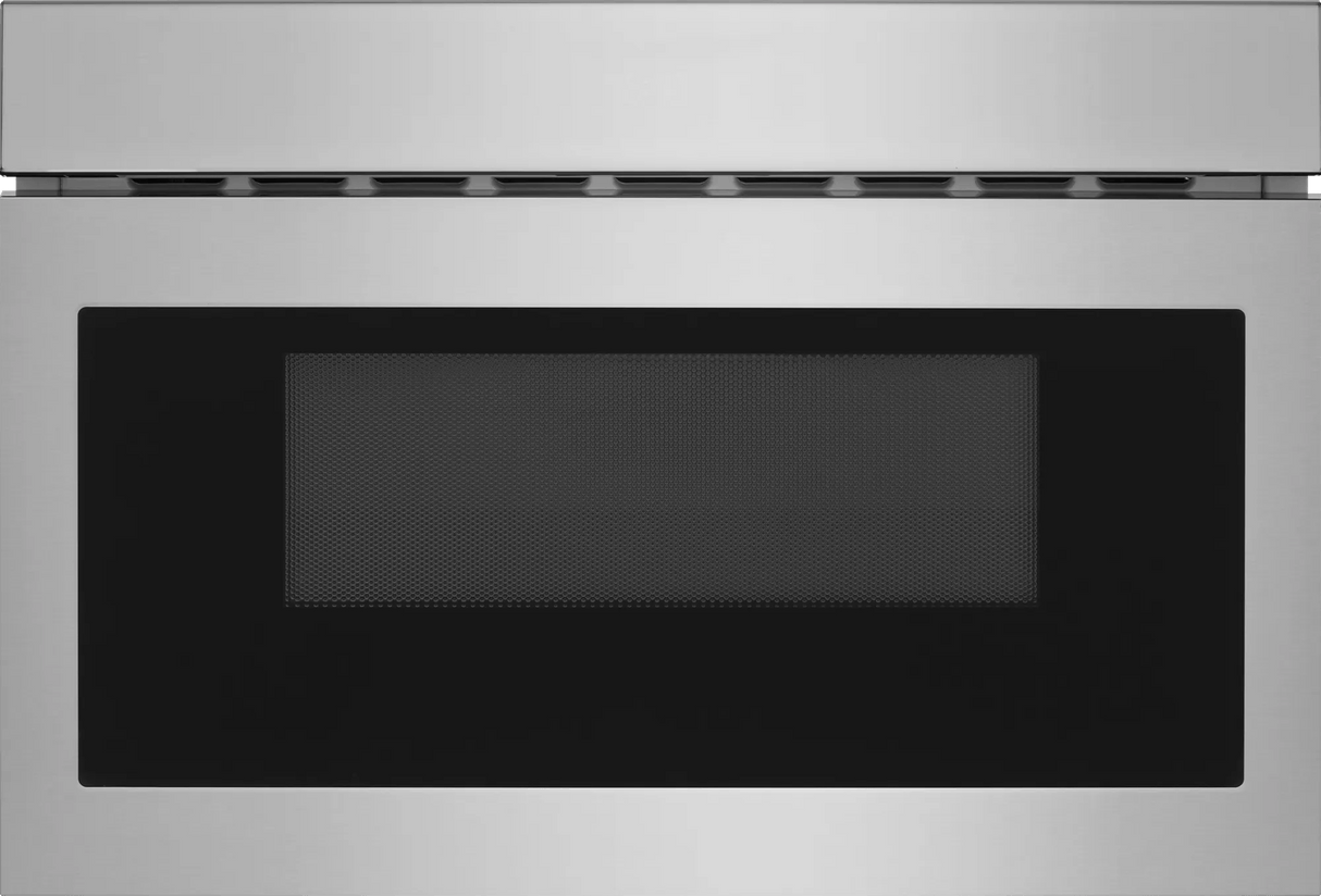 Front view, drawer closed