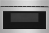 Front view, drawer closed