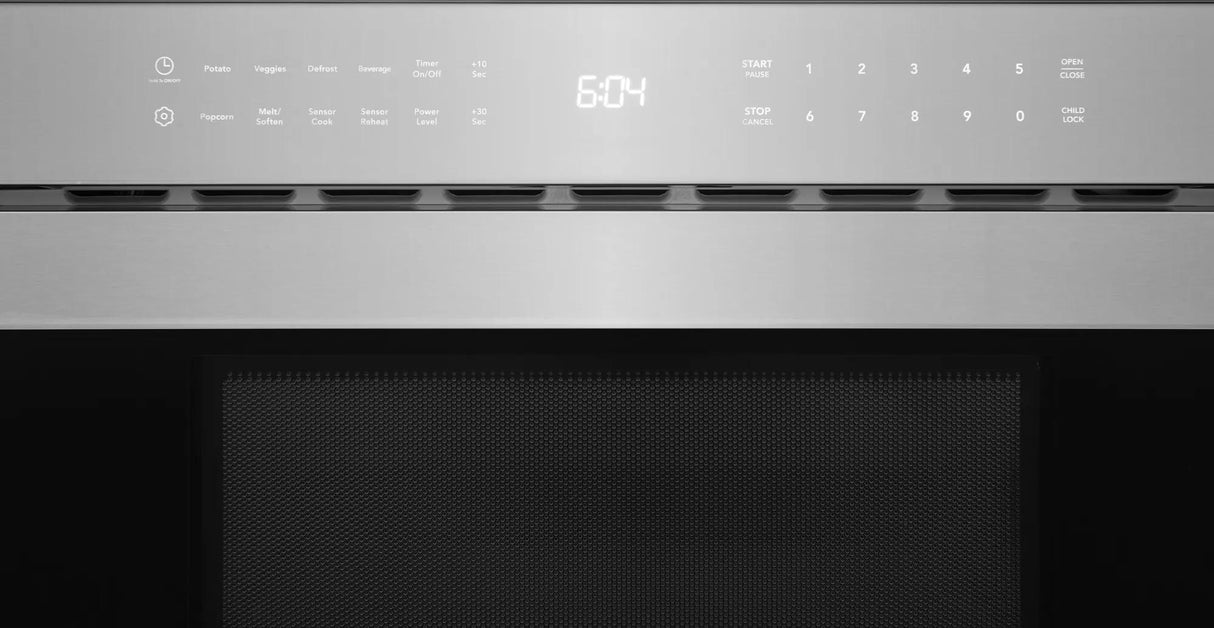 Frigidaire Professional UMBW3011AS IllumiTouch control panel