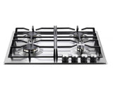Verona 24" Designer Gas Cooktop-Brass Burners SS - (VDGCT424FSS) - VERONA