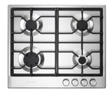 Verona 24" Designer Gas Cooktop-Brass Burners SS - (VDGCT424FSS) - VERONA