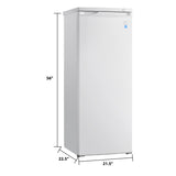 5.8 cu. ft. Vertical Freezer - (VF58B0W) - AVANTI
