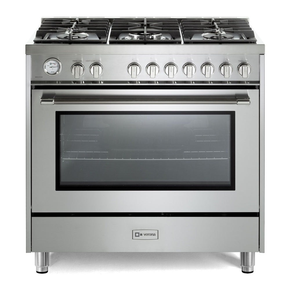 Verona Prima 36" Gas Range - (VPRFSGG365SS) -