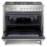 Verona Prima 36" Gas Range - (VPRFSGG365SS) -