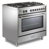 Verona Prima 36" Gas Range - (VPRFSGG365SS) -