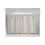 Vesta VRH-ALEXANDRIA-30SS range hood underside with baffle filters