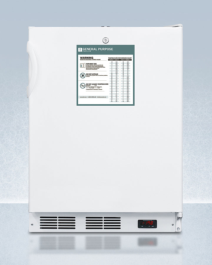 24" Wide Built-in All-freezer, ADA Compliant - (VT65MLBIADAGP)