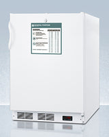 24" Wide Built-in All-freezer, ADA Compliant - (VT65MLBIADAGP)