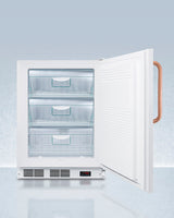 24" Wide Built-in All-freezer With Antimicrobial Pure Copper Handle, ADA Compliant - (VT65MLBITBCADA)