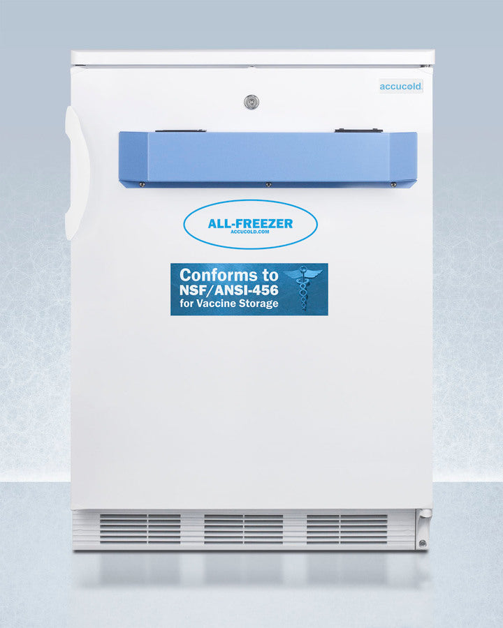 24" Wide Built-in All-freezer, Certified To Nsf/ansi 456 Standard for Vaccine Storage - (VT65MLVAC456)