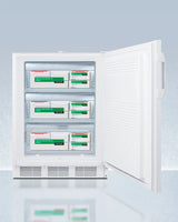 24" Wide Built-in All-freezer, Certified To Nsf/ansi 456 Standard for Vaccine Storage, ADA Compliant - (VT65MLVAC456ADA)
