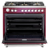 Verona Ultima 36" Gas Range - (VUFSGG365BU) -