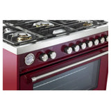 Verona Ultima 36" Gas Range - (VUFSGG365BU) -