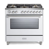 Verona Ultima 36" Gas Range - (VUFSGG365W) -
