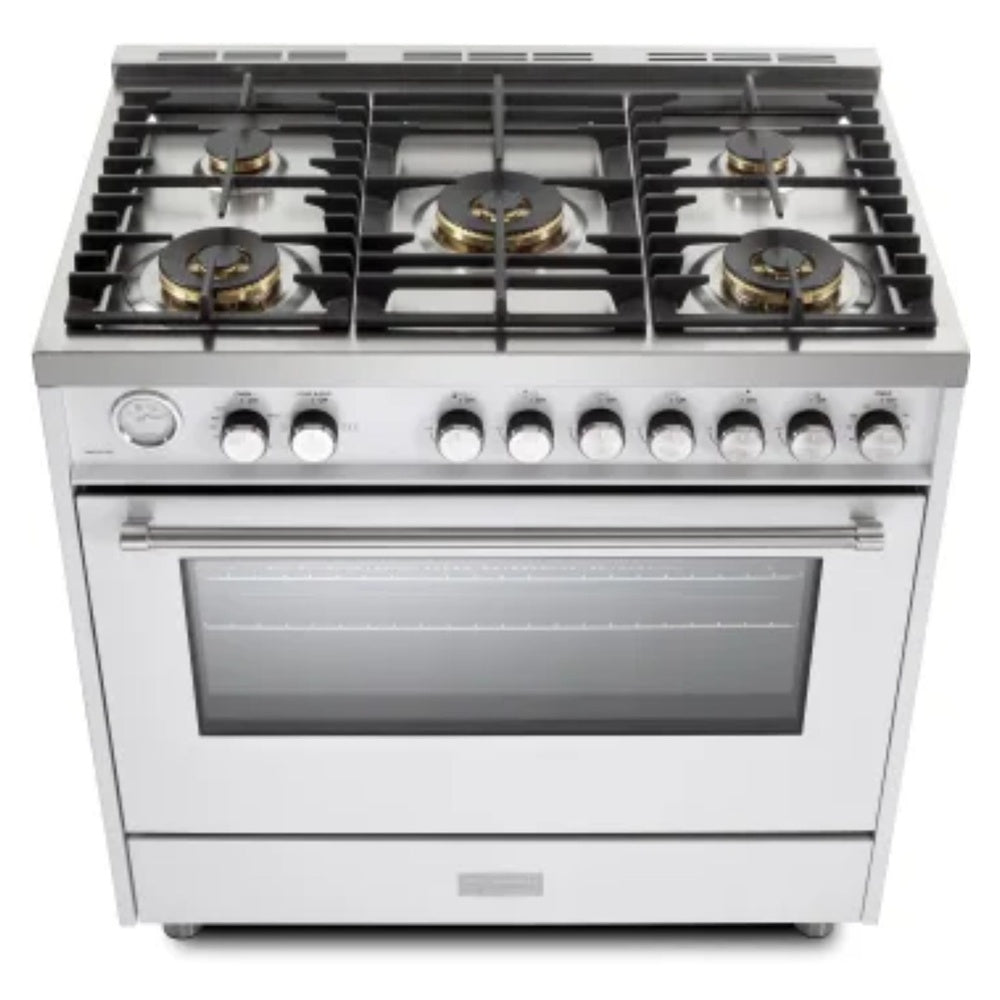 Verona Ultima 36" Gas Range - (VUFSGG365W) -