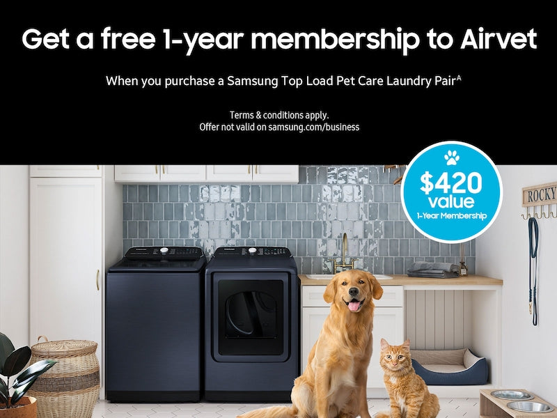 4.5 cu. ft. Top Load Washer with Self Clean in White - (WA45N3050AW) - SAMSUNG