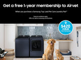4.5 cu. ft. Top Load Washer with Self Clean in White - (WA45N3050AW) - SAMSUNG