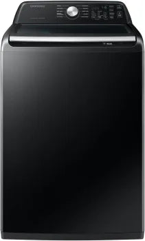 Samsung 4.6 Cu. Ft. Smart Top Load Washer - Brushed Black - WA46CG3505AV