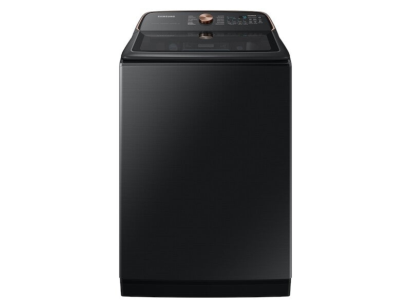 5.4 cu. ft. Extra-Large Capacity Smart Top Load Washer with Pet Care Solution and Auto Dispense System in Brushed Black - (WA54CG7550AVA4)