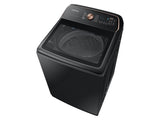 5.4 cu. ft. Extra-Large Capacity Smart Top Load Washer with Pet Care Solution and Auto Dispense System in Brushed Black - (WA54CG7550AVA4)