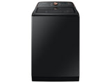 5.5 cu. ft. Extra-Large Capacity Smart Top Load Washer with Auto Dispense System in Brushed Black - (WA55A7700AVUS)
