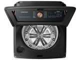 5.5 cu. ft. Extra-Large Capacity Smart Top Load Washer with Auto Dispense System in Brushed Black - (WA55A7700AVUS)