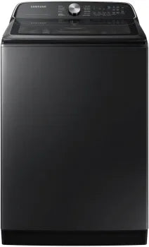Samsung 5.5 Cu. Ft. Top Load Washer - Brushed Black - WA55CG7100AV