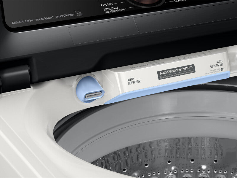 5.5 cu. ft. Extra-Large Capacity Smart Top Load Washer with Auto Dispense System in Ivory - (WA55CG7500AEUS)