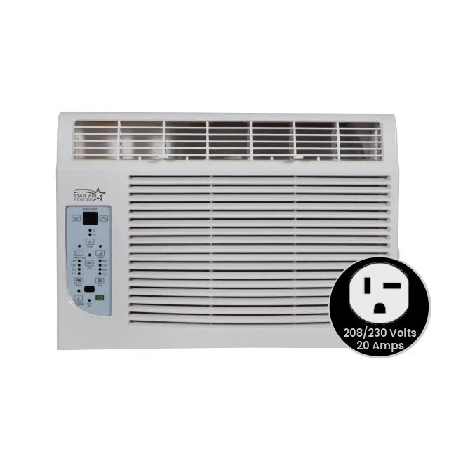 Star Air Kontrol WAC-18AC-220V 18,000 BTU Window Air Conditioner Cool Only 115V