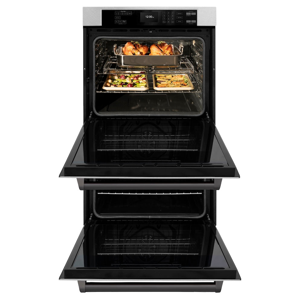 30 in. Professional True Convection Double Wall Oven - (WADSZ30MB) -