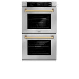 30 in. Professional True Convection Double Wall Oven - (WADZ30CB) -