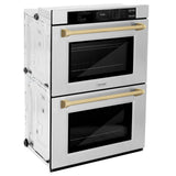 30 in. Professional True Convection Double Wall Oven - (WADZ30CB) -