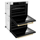 30 in. Professional True Convection Double Wall Oven - (WADZ30CB) -