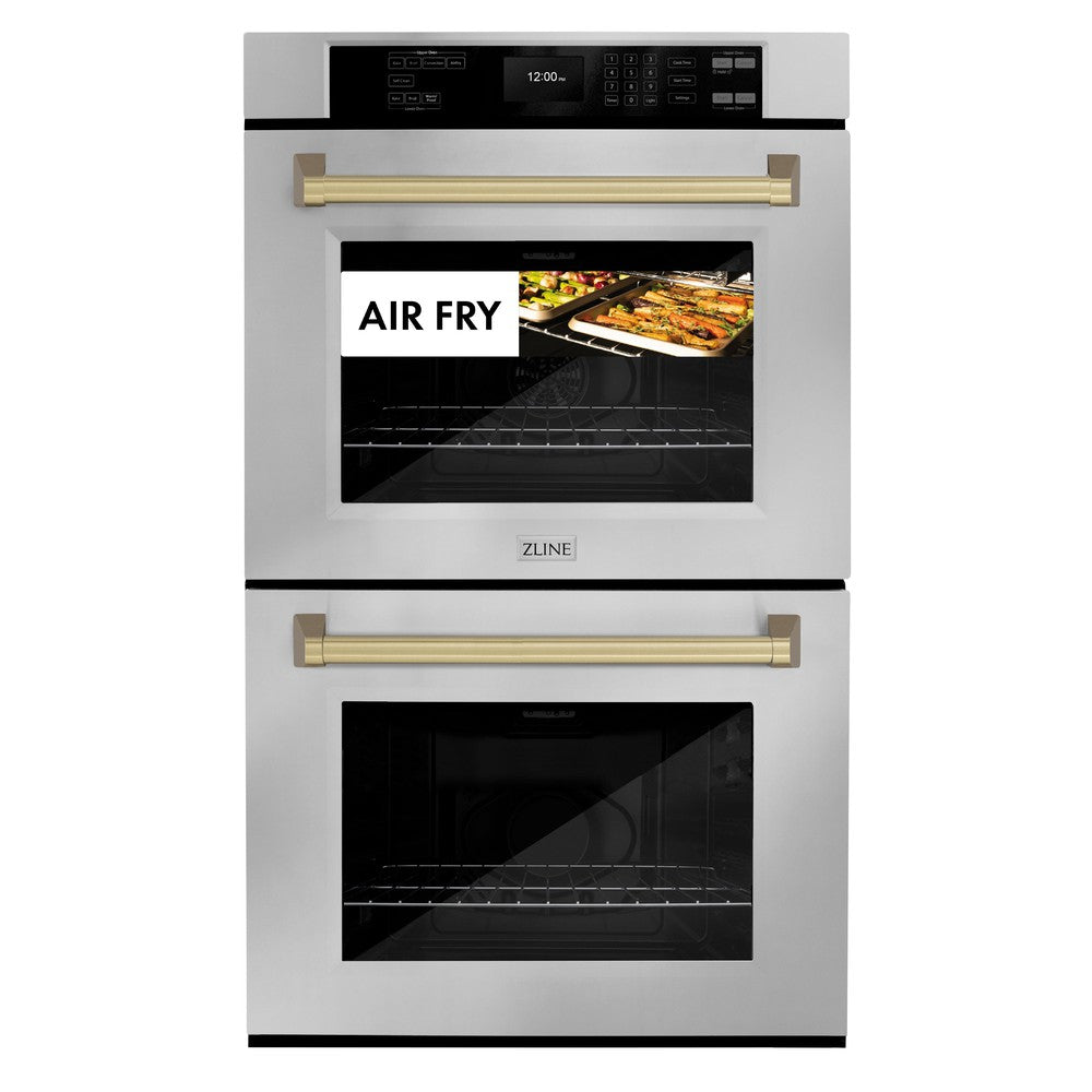 30 in. Professional True Convection Double Wall Oven - (WADZ30CB) -