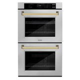 30 in. Professional True Convection Double Wall Oven - (WADZ30G) -