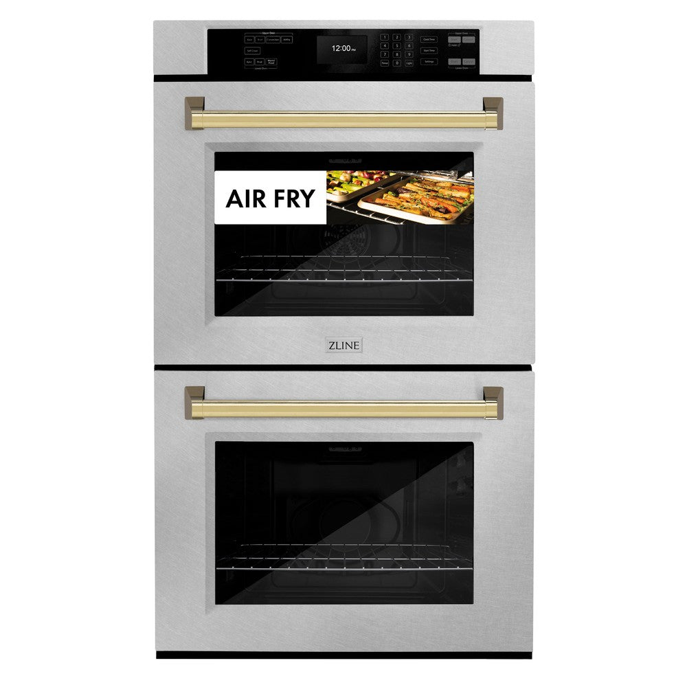 30 in. Professional True Convection Double Wall Oven - (WADZ30G) -