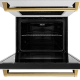30 in. Professional True Convection Double Wall Oven - (WADZ30G) -