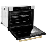 30 in. Professional True Convection Single Wall Oven - (WASSZ30CB) -