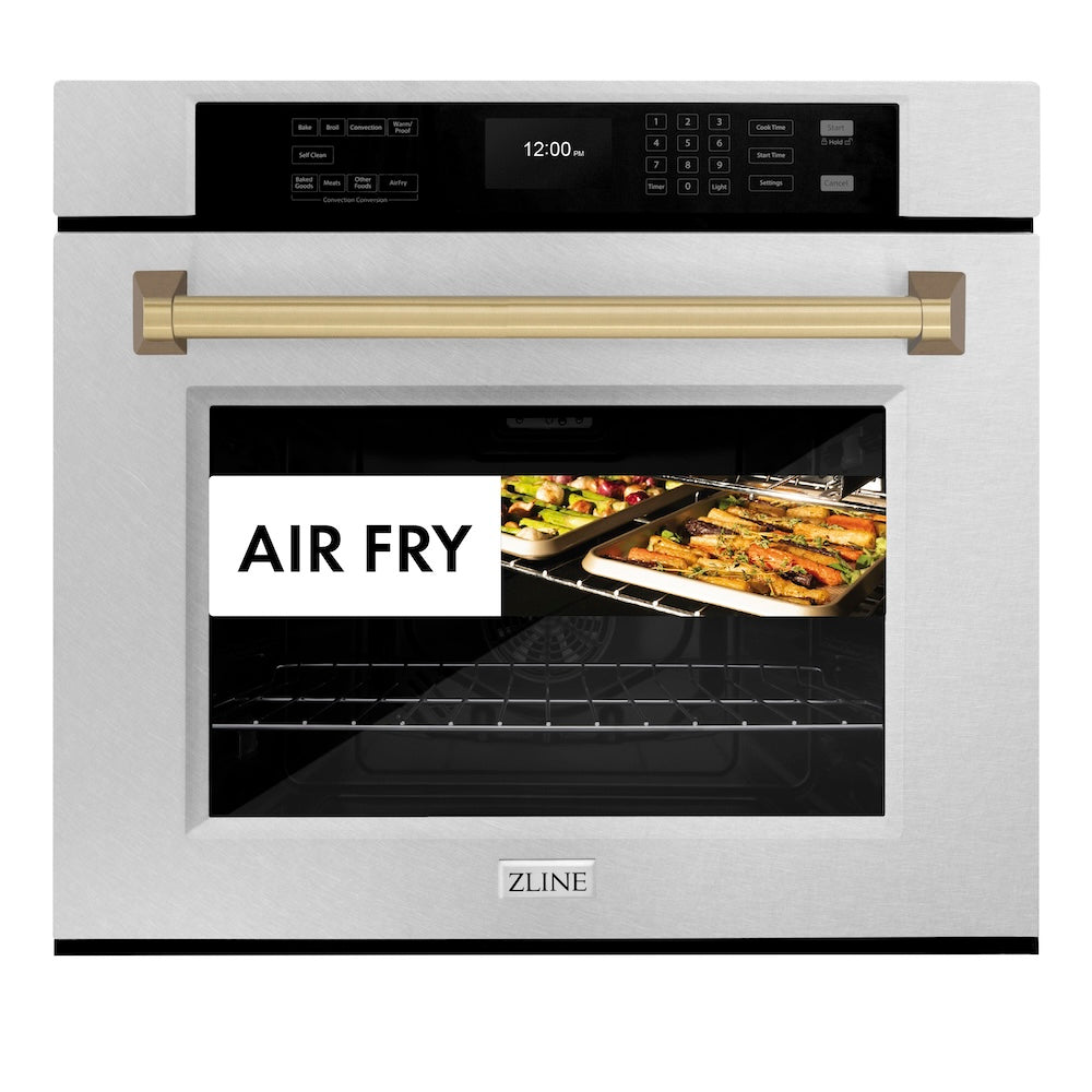 30 in. Professional True Convection Single Wall Oven - (WASSZ30CB) -