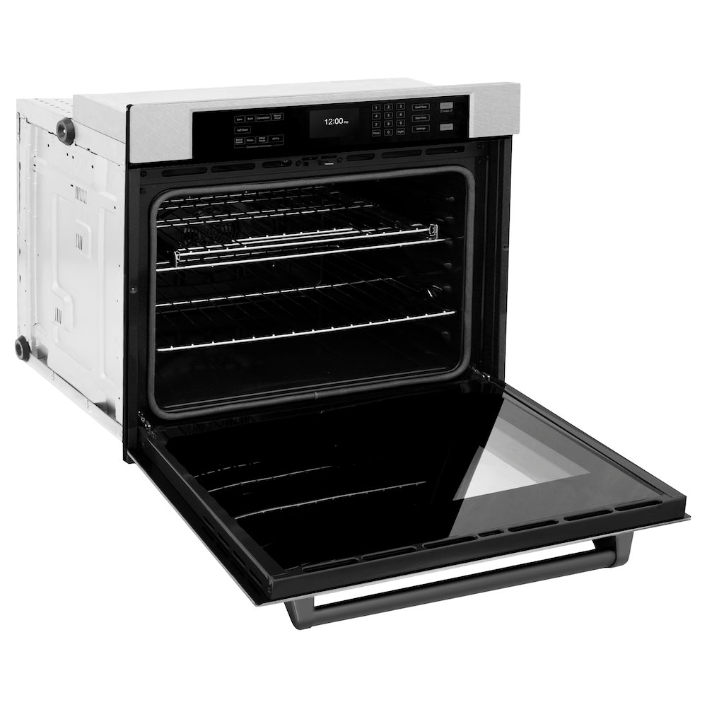 30 in. Professional True Convection Single Wall Oven - (WASSZ30MB) -
