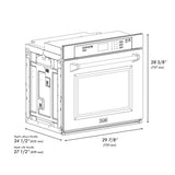 30 in. Professional True Convection Single Wall Oven - (WASSZ30MB) -