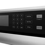 ZLINE Autograph Edition 30 in. Professional True Convection Single Wall Oven with Air Fry and Self Clean in Stainless Steel with White Matte Door and Polished Gold Handle (WASZ-WM-30-G) - (WASZWM30G) -