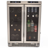 19 Bottle / 66 Can Dual-Zone Wine & Beverage Center - (WBV19DZ) - AVANTI
