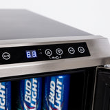 19 Bottle / 66 Can Dual-Zone Wine & Beverage Center - (WBV19DZ) - AVANTI