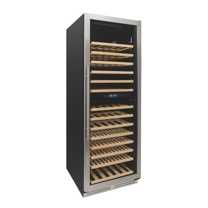 154 Bottle DESIGNER Series Dual-Zone Wine Cooler - (WCD165DZ3S) - AVANTI