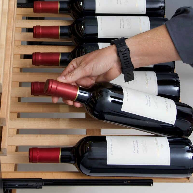 154 Bottle DESIGNER Series Dual-Zone Wine Cooler - (WCD165DZ3S) - AVANTI