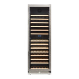 154 Bottle DESIGNER Series Dual-Zone Wine Cooler - (WCD165DZ3S) - AVANTI