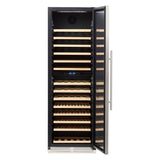 154 Bottle DESIGNER Series Dual-Zone Wine Cooler - (WCD165DZ3S) - AVANTI